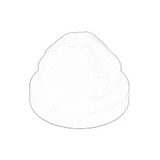 Tampon, filtru de aer Air filter housing fitting sleeve SKODA FABIA III OCTAVIA II VW ARTEON GOLF VII 1.0-1.4H 11.08- OE VW 07C 133 588P