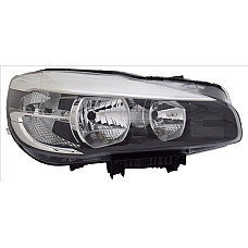 Far Headlamp L H7/H7/LED electric with motor  BMW 2 Active Tourer F45 F46 09.14- TYC TYC 20-17526-06-9