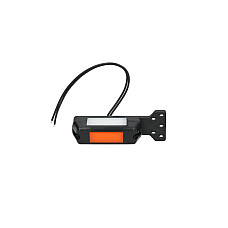 Lampa gabarit Outline marker lights L orange/red/white LED height 105mm width 28mm depth 34mm hang hose length 210 with hanger 12/24V with straight hanger WAS 1080L/II W140