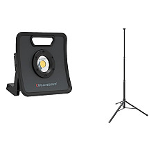 Lanterne portabile Illuminator on a stand NOVA 4K light source type COB LED light beam 4000lm cable length: 5m SCANGRIP SG49.0442