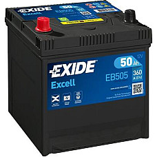 Acumulator Pornire Acumulator EXIDE 12V 50Ah/360A EXCELL L+ en 200x173x222 B0 pornire EXIDE EB505