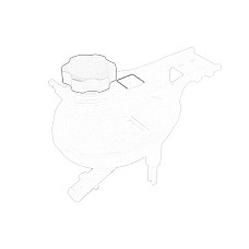 Vas de expansiune, racire Vas expansiune with cap FIAT TIPO 10.15-10.20 OE FIAT 52017097