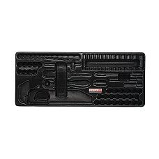 Unelte (inserturi) pentru carucioare Tava goala de inserare pentru carucior dimensiune cartus: 431x188 mm TOPTUL GTB7202W