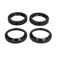 Set etansare suspensi fata Complete set of oil and dust gaskets for the front suspension oil 43 x 55 x10 quantity per packaging: 4pcs KAWASAKI KDX KX SUZUKI RM TRIUMPH TIGER 125-955 1988-2006 PIVOT WORKS PWFSK-Z004