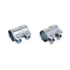 Conector teava, sistem de esapament Conector de conducta 55x120mm 2buc  AUDI A4 B5 CABRIOLET B3 BMW 1 E81 1 E82 1 E87 1 E88 3 E90 3 E91 3 E92 3 E93 OPEL ASTRA G ASTRA H 1.4-2.8 05.91-12.13 4MAX 0219-01-0078P/2