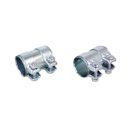 Conector teava, sistem de esapament Conector de conducta 55x120mm 2buc  AUDI A4 B5 CABRIOLET B3 BMW 1 E81 1 E82 1 E87 1 E88 3 E90 3 E91 3 E92 3 E93 OPEL ASTRA G ASTRA H 1.4-2.8 05.91-12.13 4MAX 0219-01-0078P/2