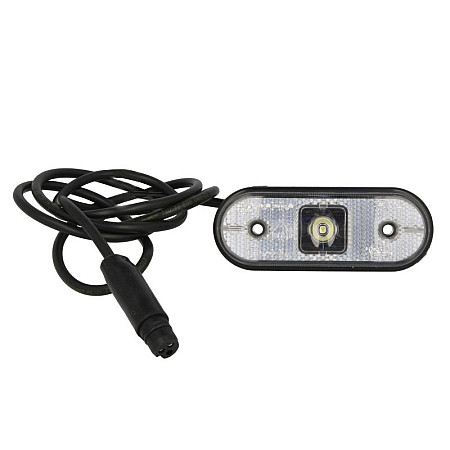 Lampa gabarit Outline marker lights L/R UNIPOINT I white LED hose length 1500 connector: ASS3 3PIN UNIPOINT I ASPOCK A31-7707-114