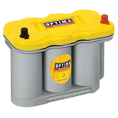Baterie de alimentare Acumulator OPTIMA 12V 66Ah/845A AGM Orbital YELLOW R+ borna standard 310x172x219 B01 - flansa de montare 10.5 mm ciclu profund OPTIMA O837327000