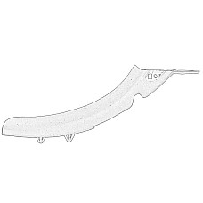 Panou de transfer Scuttle panel overlap R ALFA ROMEO 159 BRERA SPIDER 1.8-3.2 06.05-12.12 OE FIAT 156074516