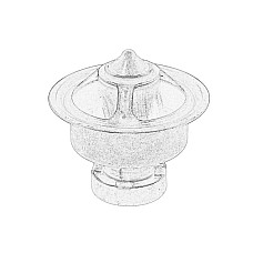 Termostat,lichid racire Cooling system thermostat JOHN DEERE OE JOHN DEERE DZ120502-JD