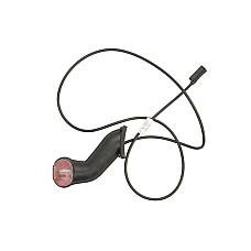 Lampa gabarit Outline marker lights L ECOPOINT neagra/orange/white R5W surface hose length 1250 on medium-long arm 24V with clip for flat wire ECOPOINT ASPOCK A31-3604-057