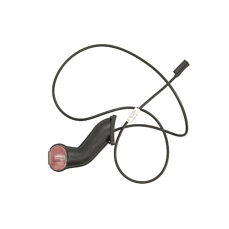 Lampa gabarit Outline marker lights L ECOPOINT neagra/orange/white R5W surface hose length 1250 on medium-long arm 24V with clip for flat wire ECOPOINT ASPOCK A31-3604-057