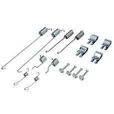Set accesorii, sabot de frana Set de montaj pantofi de frana LUCAS LAND ROVER FREELANDER I 1.8/2.0D 02.98-10.06 DELPHI LY1323
