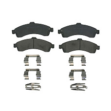 Set placute frana,frana disc Klocek hamulcowy kpl. przod bez homologacji ECE R90 z zestawem montazowym pasuje do: CHEVROLET SSR TRAILBLAZER ISUZU ASCENDER 4.2/5.3/6.0 09.01- USA PMD882AT