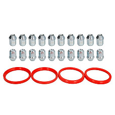 Trusa de montare a jantei de aliaj Fitting kit R 76x641 N M12x125 K19 CLOSED 1 kit / 4 wheels - B/N qty 20 MAK MAK 8000000368
