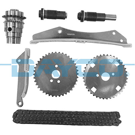 Chit lant de distributie Timing set chain + sprocket IVECO DAILY V DAILY VI CITROEN JUMPER FIAT DUCATO PEUGEOT BOXER 2.3D-Electric 04.06- DAYCO DAYKTC1084