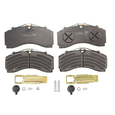 Set placute de frana Fata KNORR SM7 MERCEDES ACTROS MP2 / MP3 OM541.920-OM542.969 05.05- KNORR K 035471K50