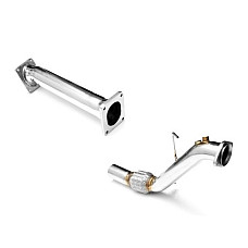 Racord evacuare Exhaust pipe stainless steel  BMW 5 E60 5 E61 2.5D/3.0D 09.02-03.10 SPEEDMAX RM-112104+05