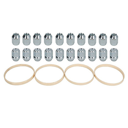 Trusa de montare a jantei de aliaj Fitting kit Y 76x716 N M14x15 K21 CLOSED 1 kit / 4 wheels - B/N qty 20 MAK MAK 8000000860
