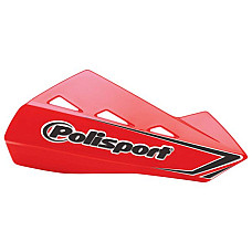 Plastic off-road Hand-guards VELOCE colour: red with universal fitting kit CEMOTO 8304200060 CEM