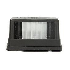 Iluminare numar de circulatie Lampa numar inmatriculare culoare: negru  WAS 48 WO-8