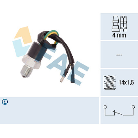 Comutator, lampa marsarier Intrerupator de mers inapoi ISUZU TROOPER I OPEL CAMPO FRONTERA A FRONTERA A SPORT FRONTERA B MONTEREY A MONTEREY B 05.84-07.04 FAE FAE41260