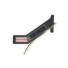 Lampa gabarit Outline marker lights L red/white LED surface hose length 400 on long arm 12/24V with function of side indicator WAS 1455 L W168.12