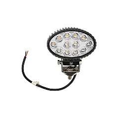 Lumini Work light Osram Opto Semiconductors LED number of diodes: 12 power max: 36W voltage: 12/24/30V no road approval Osram LED Inside waterproof shape Oval length138mm width77mm height87mm M-TECH TUOLOWLO15