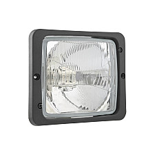 Far Headlamp L/R H4 manual main bulb seal insert colour: chromium-plated FENDT F ZETOR 4000 5000 6000 ATLAS 1000 CASE IH 1000 400 500 600 700 800 900 WESEM RE.22889.02