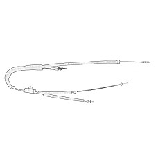 Cablu, deblocare usi Sliding door cable L FIAT DOBLO DOBLO CARGO 02.16- FIAT OE FIAT 52096144