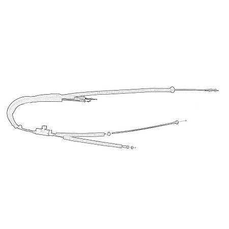 Cablu, deblocare usi Sliding door cable L FIAT DOBLO DOBLO CARGO 02.16- FIAT OE FIAT 52096144