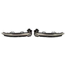 Semnalizator Set de lampi indicatoare Dreapta/Stanga galben LED Versiunea NEGRU dinamic set AUDI A4 ALLROAD B9 A4 B9 A5 1.4-3.0DH 05.15- 08.12- OSRAM OSRLEDDMI-8W0-BK S