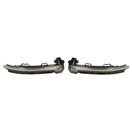 Semnalizator Set de lampi indicatoare Dreapta/Stanga galben LED Versiunea NEGRU dinamic set AUDI A4 ALLROAD B9 A4 B9 A5 1.4-3.0DH 05.15- 08.12- OSRAM OSRLEDDMI-8W0-BK S