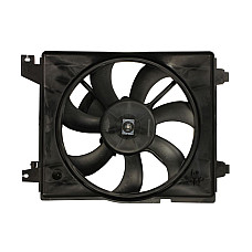Ventilator,aer conditionat Ventilator radiator cu carcasa HYUNDAI COUPE I COUPE II ELANTRA III 1.6-2.7 08.99-08.09 HELLA 8EW351 034-551