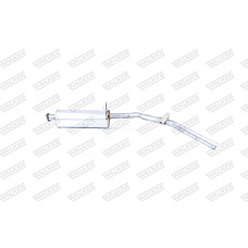 Toba esapament finala Toba finala esapament NISSAN NP300 PICK UP 2.5D 05.98- WALKER WALK23193