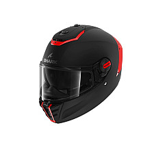 Cati integrale Casca casca cu fata intreaga SHARK SPARTAN RS BLANK SP culoare matt/negru/rosu marime 2XL SHARK HE8105E-KOK-XXL
