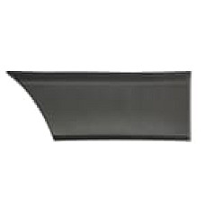 Mulura decorativa/de protectie a pragului de usa Garnish strips for fender rear R Front neagra  NISSAN NV400 OPEL MOVANO II MOVANO II LIFT RENAULT MASTER III 02.10- BLIC 5703-06-6092574P