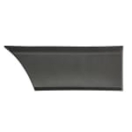 Mulura decorativa/de protectie a pragului de usa Garnish strips for fender rear R Front neagra  NISSAN NV400 OPEL MOVANO II MOVANO II LIFT RENAULT MASTER III 02.10- BLIC 5703-06-6092574P