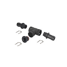 Coenctori Connector LPG TECH - T-piece of a modular connection of individual YETI injectors - plastic - 10 pcs LPGTECH LPG 0H-WT-LP-0101 X10
