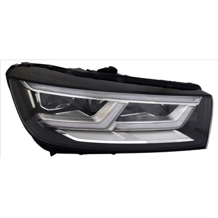 Far Headlamp R LED with motor AFS no controller no LED controller  AUDI Q5 FY 01.17-10.20 TYC TYC 20-17397-16-2