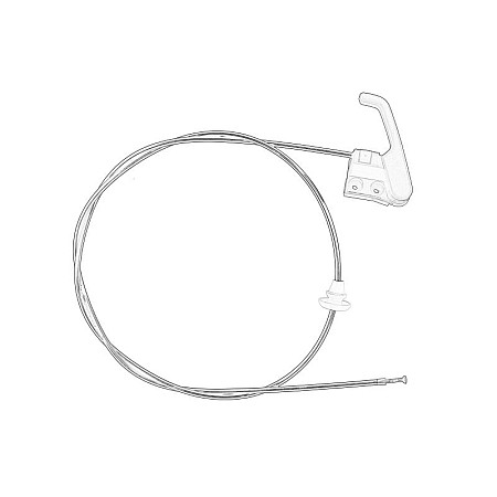 Cablu, capota motor Engine hood cable set with pull-rod MERCEDES SPRINTER 3-T B906 1.8-3.5 06.06- OE MERCEDES 906 880 09 01