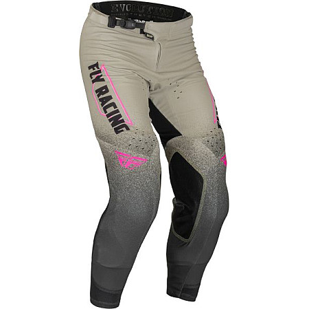 Pantaloni pentru off-road Trousers off road FLY RACING EVOLUTION DST colour beige/neagra/pink size 38 FLY FLY 376-13338