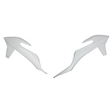 Kituri de plastic Radiator covers colour White KTM EXC EXC-F SX SX-F XC XC-F 125-450 2019-2023 CEMOTO 8422100048 CEM