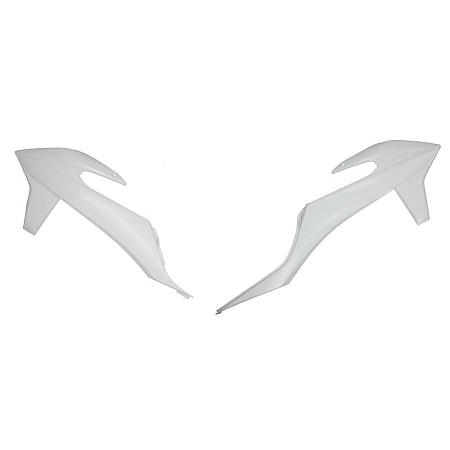 Kituri de plastic Radiator covers colour White KTM EXC EXC-F SX SX-F XC XC-F 125-450 2019-2023 CEMOTO 8422100048 CEM