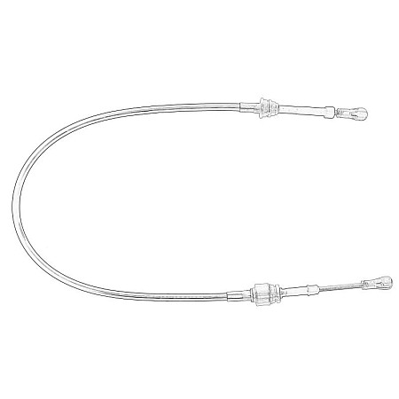 Cablu shimbator viteze Gearshift level cable 1110mm FIAT PUNTO 1.8/1.9D 09.99-03.12 OE FIAT 55194776