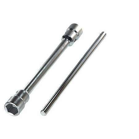 Cheie tubulara cu maner drept pentru roti dimensiune metrica: 32x33 mm lungime: 406mm maner: glisant / tip T TOPTUL CTIA3233