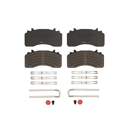 Set placute de frana Fata/Spate MAN TGS I TGX I D2066LF06-D3876LF02 06.06- DANBLOCK DB 2927982