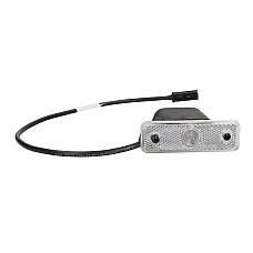 Lumina de delimitare ASPOCK pozitional alb lampa dreptunghiulara cu cablu 05 m ASPOCK A31-5004-007