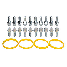 Trusa de montare a jantei de aliaj Fitting kit G 72x651 B M12x125x24 K17 1 kit / 4 wheels - B/N qty 20 MAK MAK 8000000650