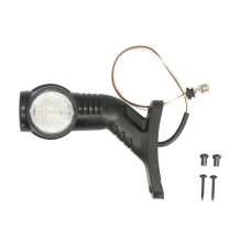 Lampa gabarit Outline marker lights R SUPERPOINT III orange/red/white LED surface on short arm 24V SUPERPOINT III ASPOCK A31-3302-044